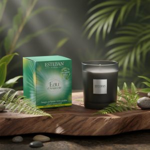 Uppfyllningsbar doftljus 180 g Eau d’Amazonie