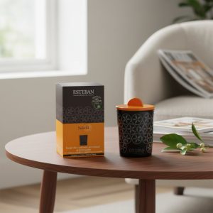 Dekorativ doftljus, påfyllningsbar, 180 g