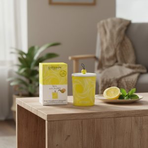 Dekorativ doftljus, påfyllningsbar, 180 g